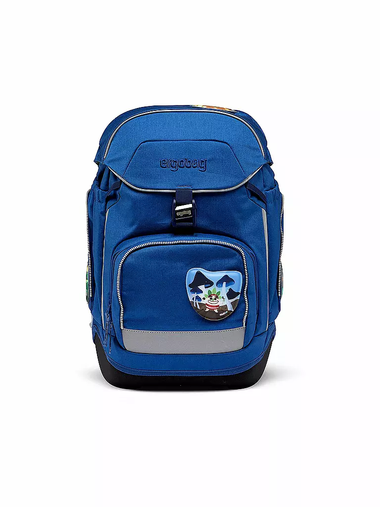 ERGOBAG | Schultaschen-Set 6-tlg. Pack - WaldmonstBär | Azul