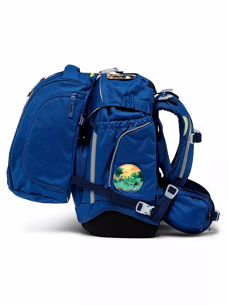 ERGOBAG | Schultaschen-Set 6-tlg. Pack - WaldmonstBär | Azul