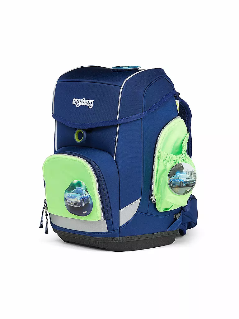 ERGOBAG | Set de cremalleras para bolsillos laterales verde | Verde claro