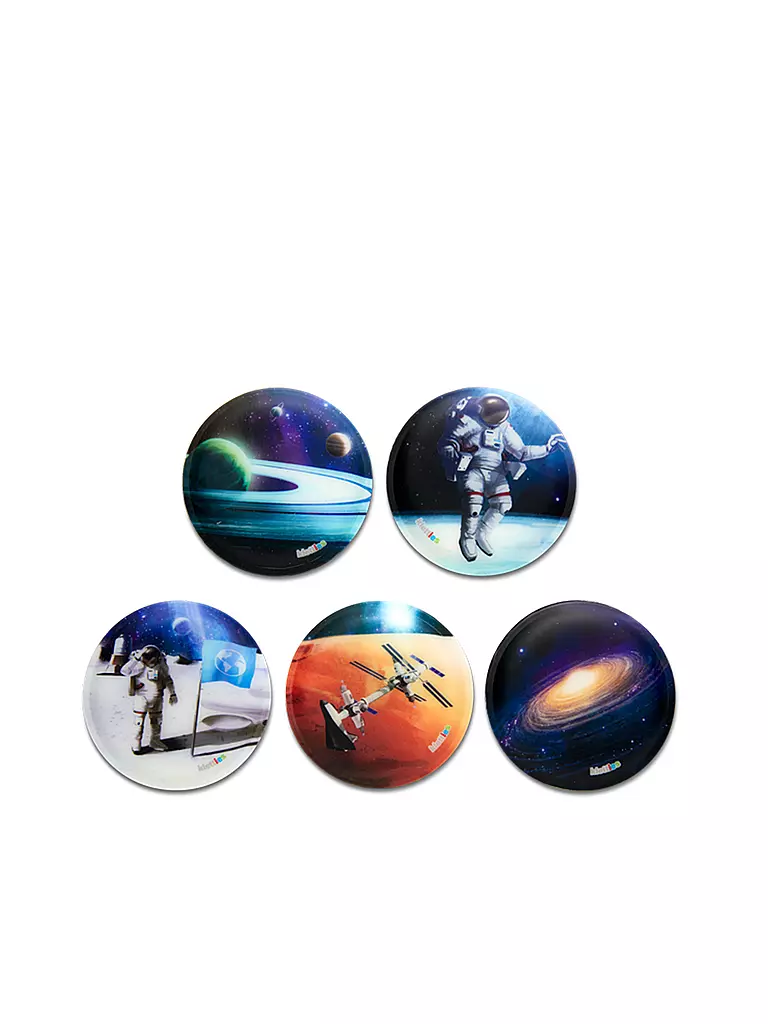 ERGOBAG | Set de Klettie 5 piezas Universun | Multicolor