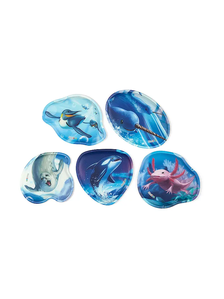 ERGOBAG | Set de Kletties con Contorno 5 piezas Submarino | Multicolor