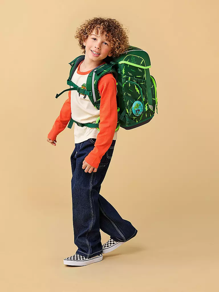 ERGOBAG | Set de mochila escolar 5 piezas CUBO | 