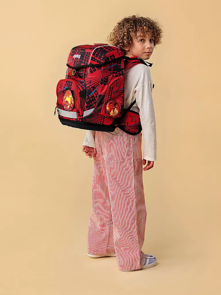 ERGOBAG | Set de mochila escolar 5 piezas CUBO |