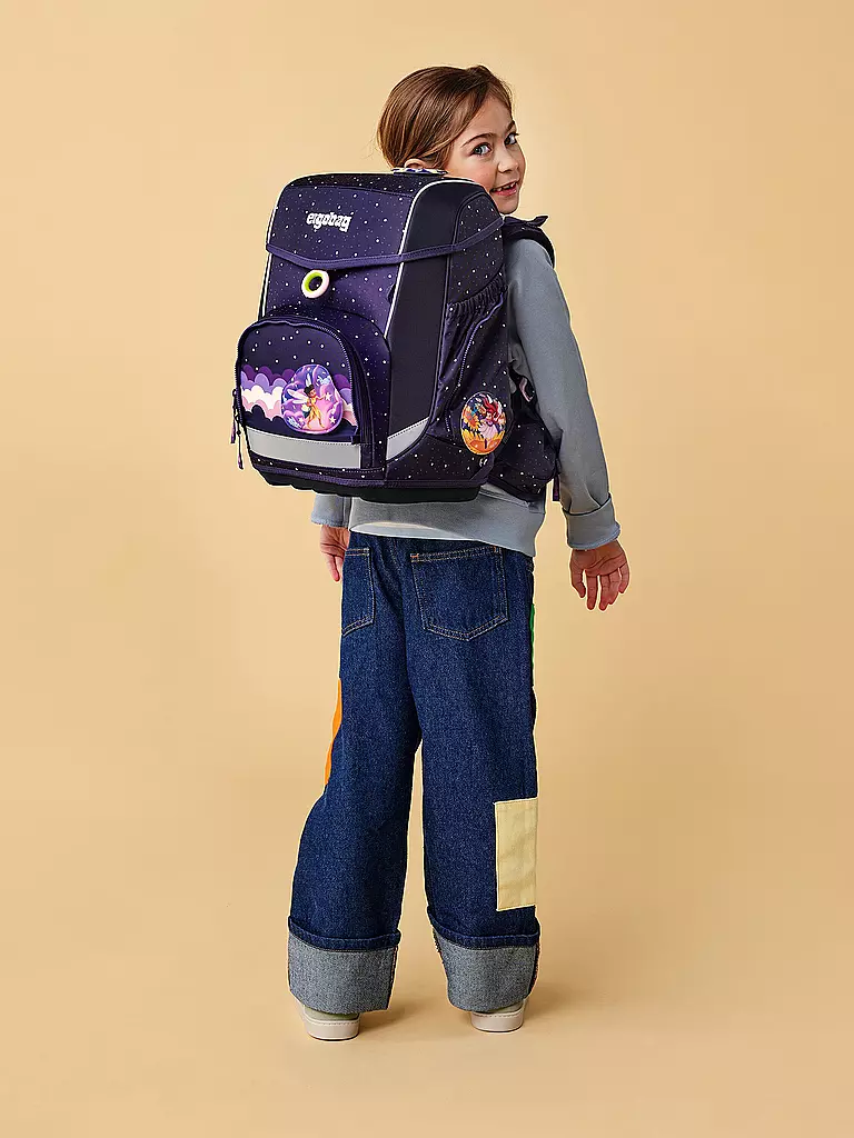 ERGOBAG | Set de mochila escolar 5 piezas SternguckBär CUBO Neo | 