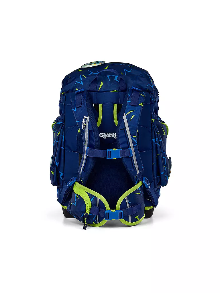 ERGOBAG | Set de mochila escolar 6 piezas MAXI SpitzenbreitBär | Azul oscuro