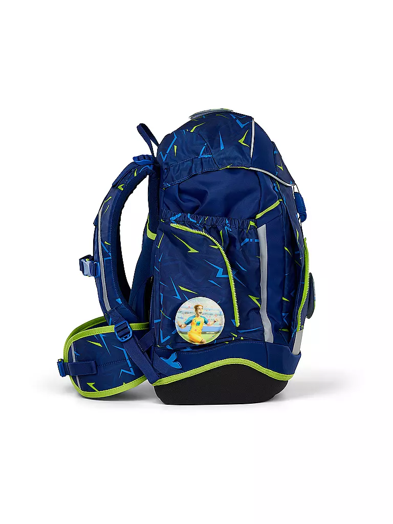 ERGOBAG | Set de mochila escolar 6 piezas MAXI SpitzenbreitBär | Azul oscuro