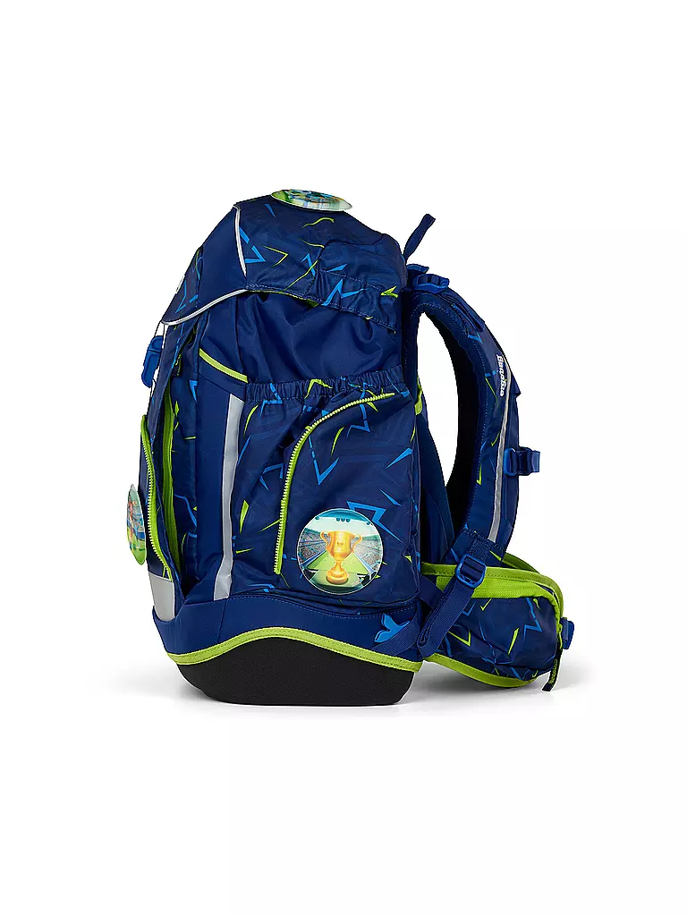 ERGOBAG | Set de mochila escolar 6 piezas MAXI SpitzenbreitBär | Azul oscuro