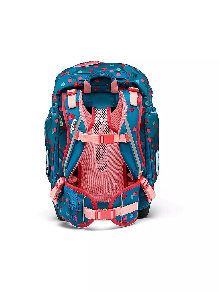 ERGOBAG | Set de mochila escolar 6 piezas PACK - VoltiBär | Petróleo