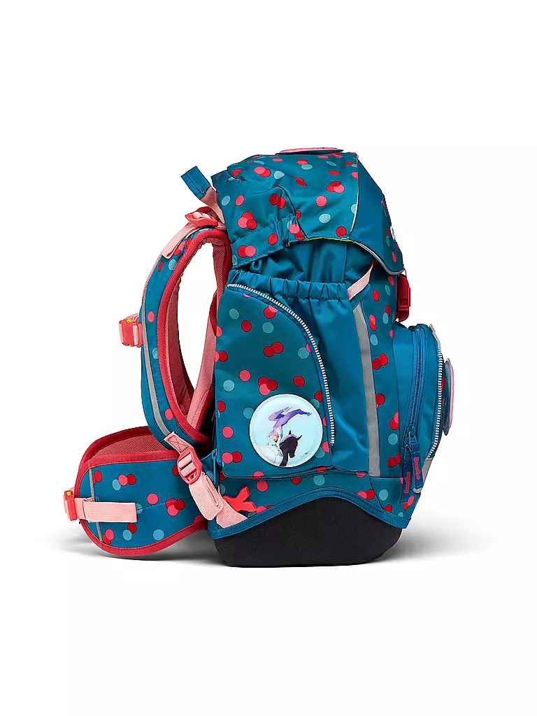 ERGOBAG | Set de mochila escolar 6 piezas PACK - VoltiBär | Petróleo