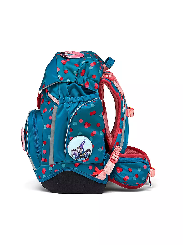 ERGOBAG | Set de mochila escolar 6 piezas PACK - VoltiBär | Petróleo