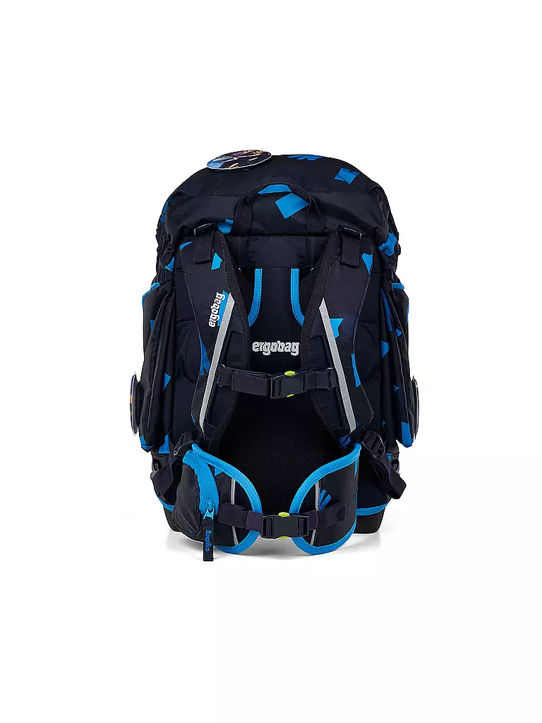 ERGOBAG | Set de mochila escolar 6 piezas Pack Persecución | 