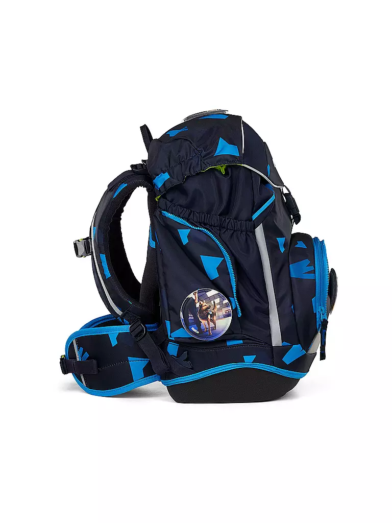 ERGOBAG | Set de mochila escolar 6 piezas Pack Persecución | 