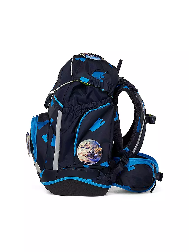 ERGOBAG | Set de mochila escolar 6 piezas Pack Persecución | 