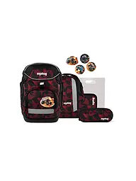 ERGOBAG | Set de mochila escolar 6 piezas Pack UnaufhaltBär | Negro