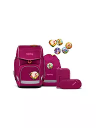 ERGOBAG | Set de mochila escolar Cubo 5 piezas WaldzauBär | Baya