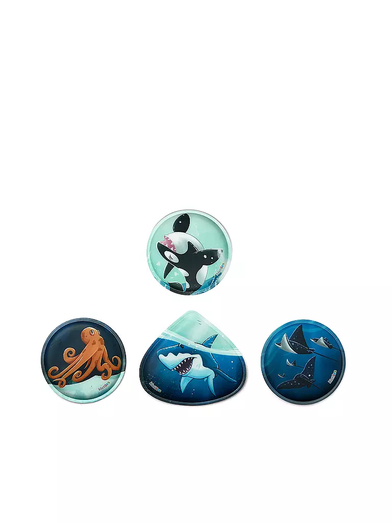 ERGOBAG | Set de mochila escolar de 5 piezas CUBO AbtauchBär | Azul