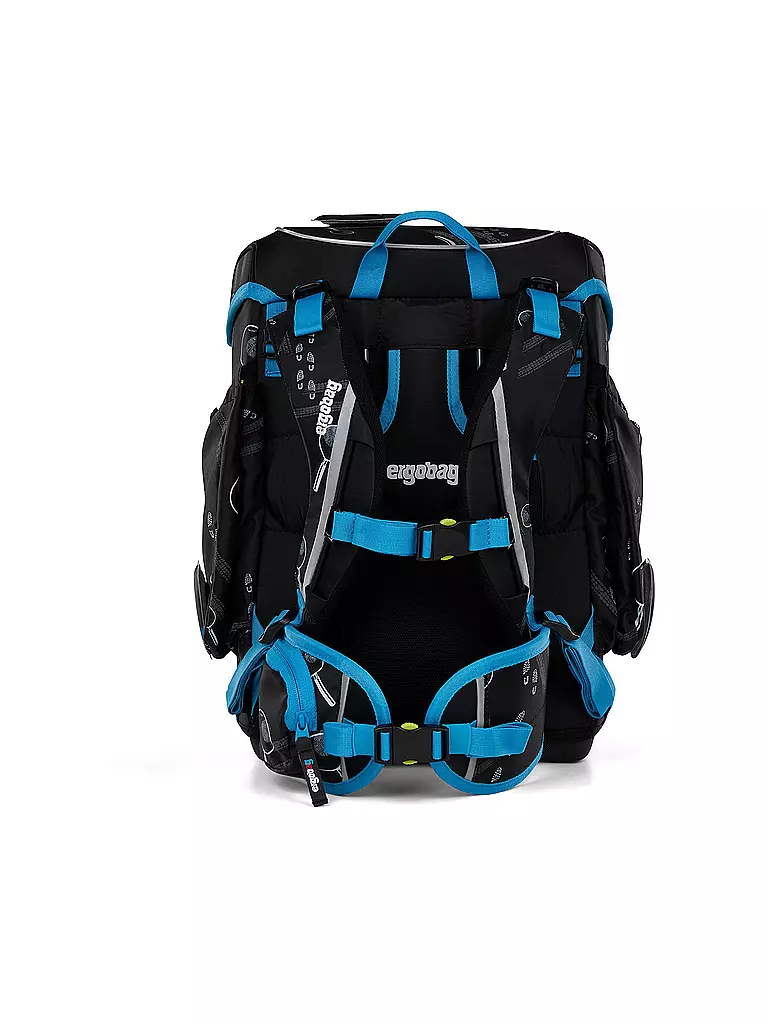 ERGOBAG | Set de mochila escolar de 5 piezas CUBO Bärdektiv Los Tres Investigadores Kids |
