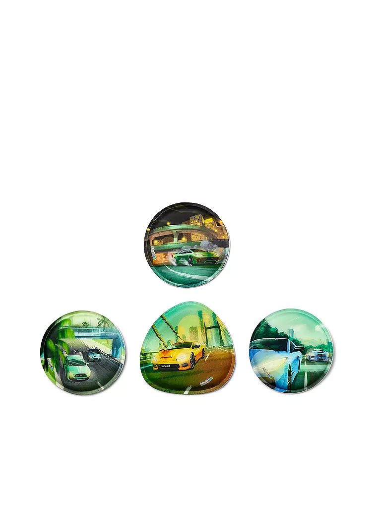 ERGOBAG | Set de mochila escolar de 5 piezas CUBO CyBär Race | 