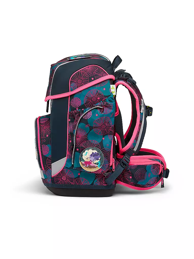 ERGOBAG | Set de mochila escolar de 5 piezas Cubo KorallBär | Azul