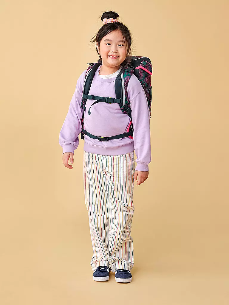 ERGOBAG | Set de mochila escolar de 5 piezas Cubo KorallenBär | 