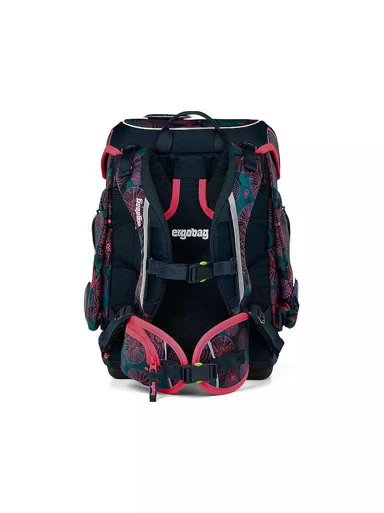 ERGOBAG | Set de mochila escolar de 5 piezas Cubo KorallenBär | 