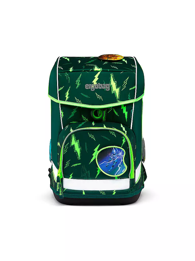 ERGOBAG | Set de mochila escolar de 5 piezas Cubo Light - Bärtastisch | 