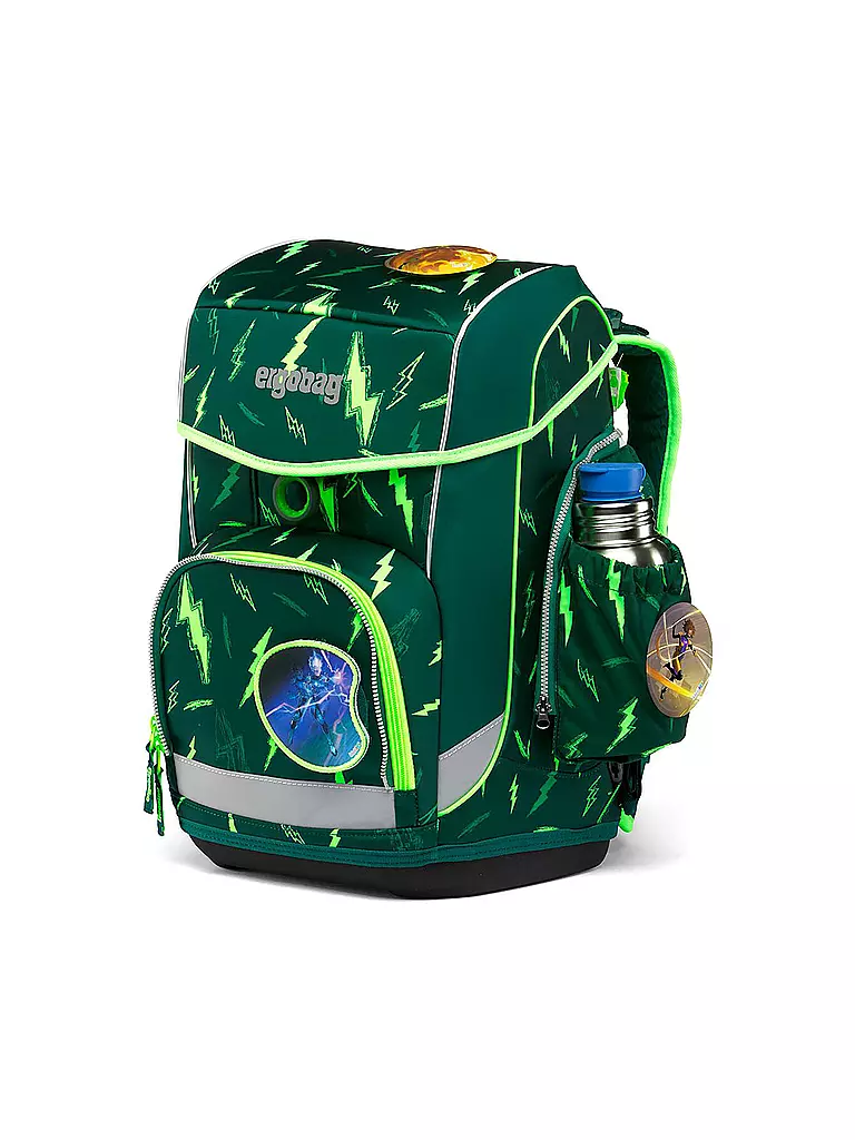 ERGOBAG | Set de mochila escolar de 5 piezas Cubo Light - Bärtastisch | 