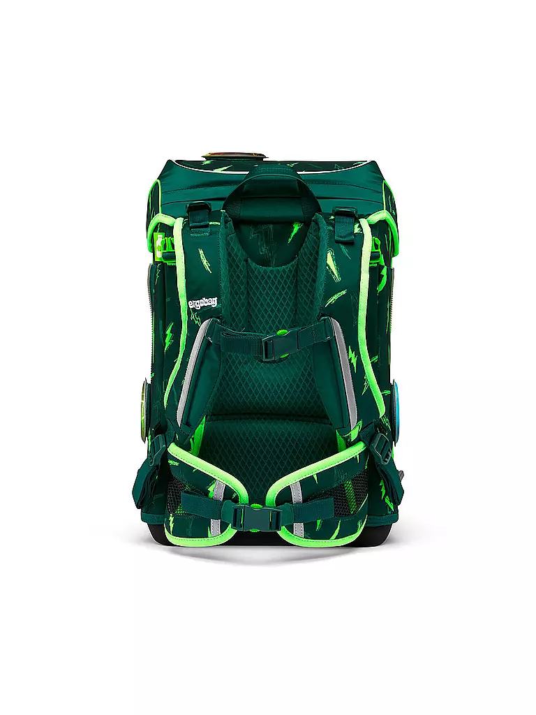 ERGOBAG | Set de mochila escolar de 5 piezas Cubo Light - Bärtastisch | 