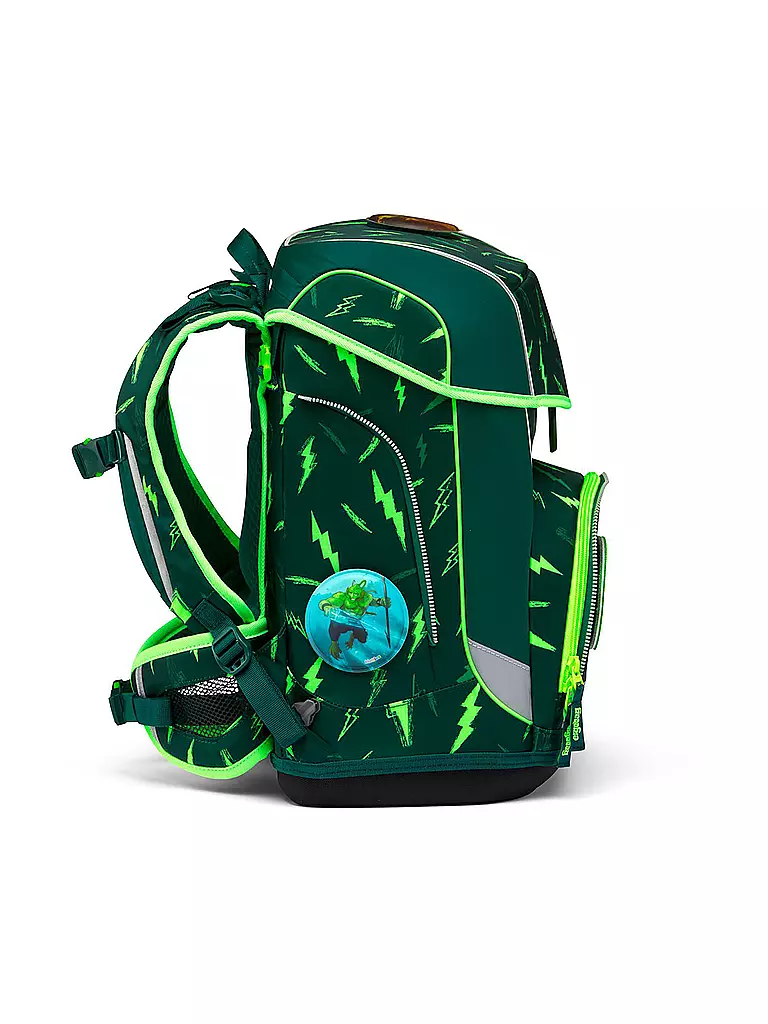 ERGOBAG | Set de mochila escolar de 5 piezas Cubo Light - Bärtastisch | 