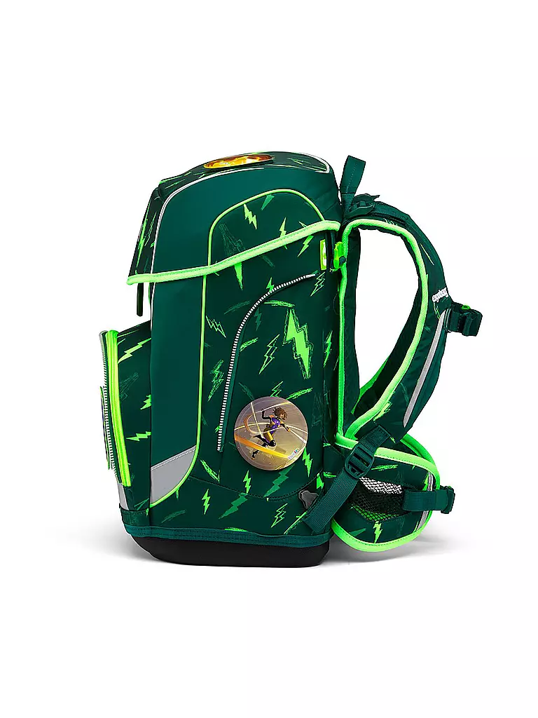 ERGOBAG | Set de mochila escolar de 5 piezas Cubo Light - Bärtastisch | 