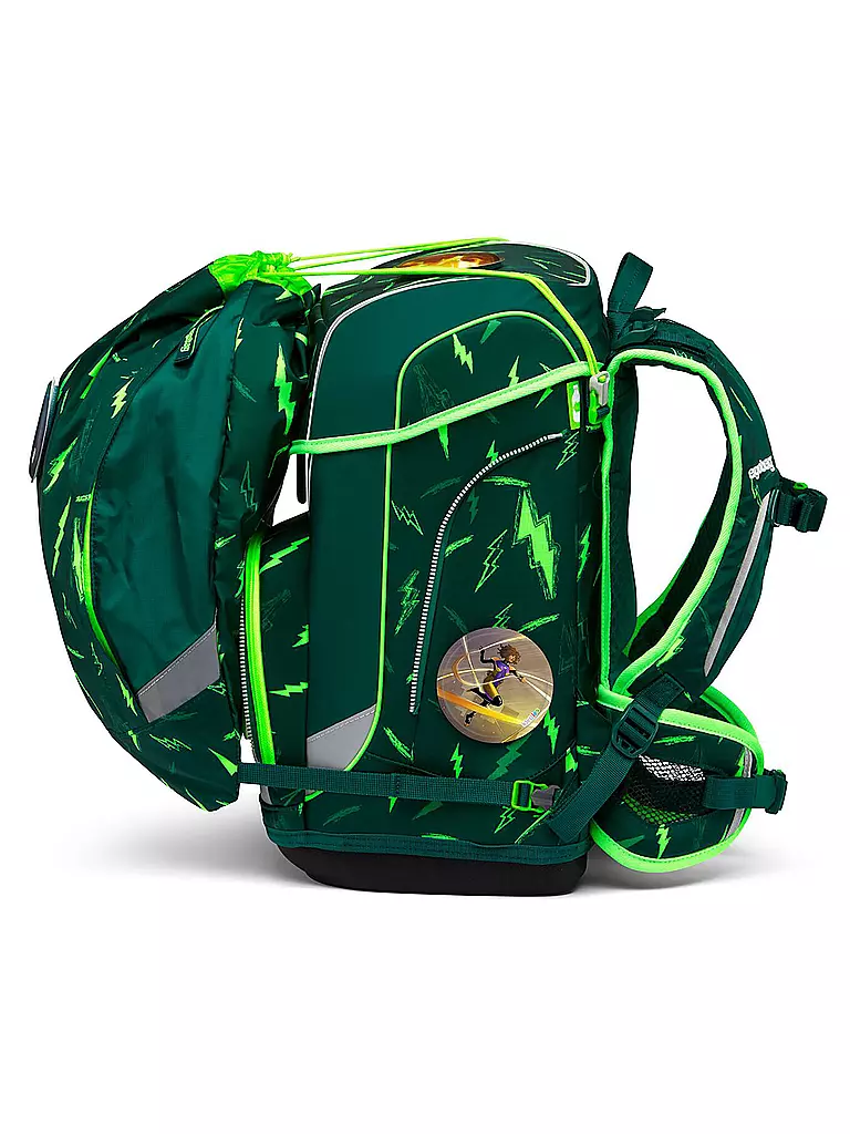 ERGOBAG | Set de mochila escolar de 5 piezas Cubo Light - Bärtastisch | 