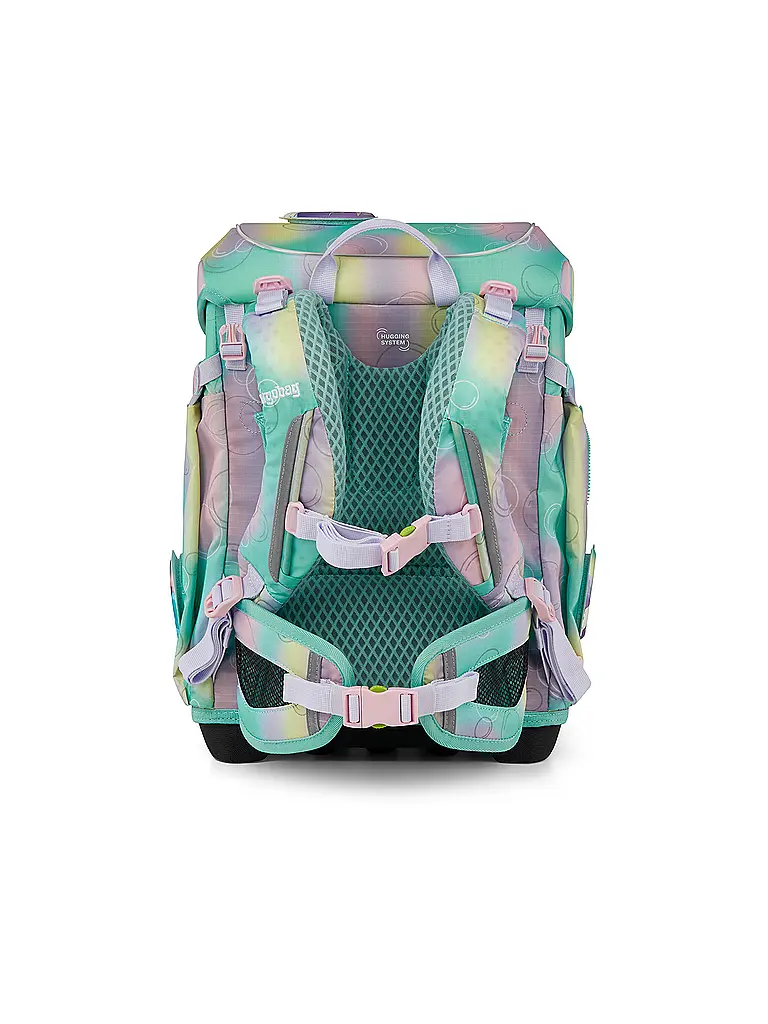 ERGOBAG | Set de mochila escolar de 5 piezas CUBO LIGHT Mundo Mágico de Osos 2026 | 
