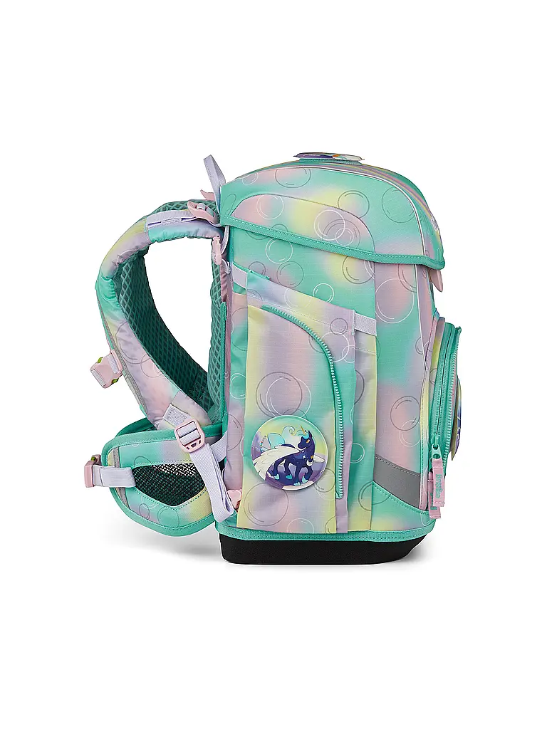 ERGOBAG | Set de mochila escolar de 5 piezas CUBO LIGHT Mundo Mágico de Osos 2026 | 