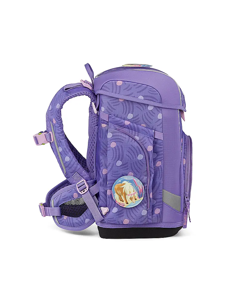 ERGOBAG | Set de mochila escolar de 5 piezas CUBO LIGHT PonyBäradies |