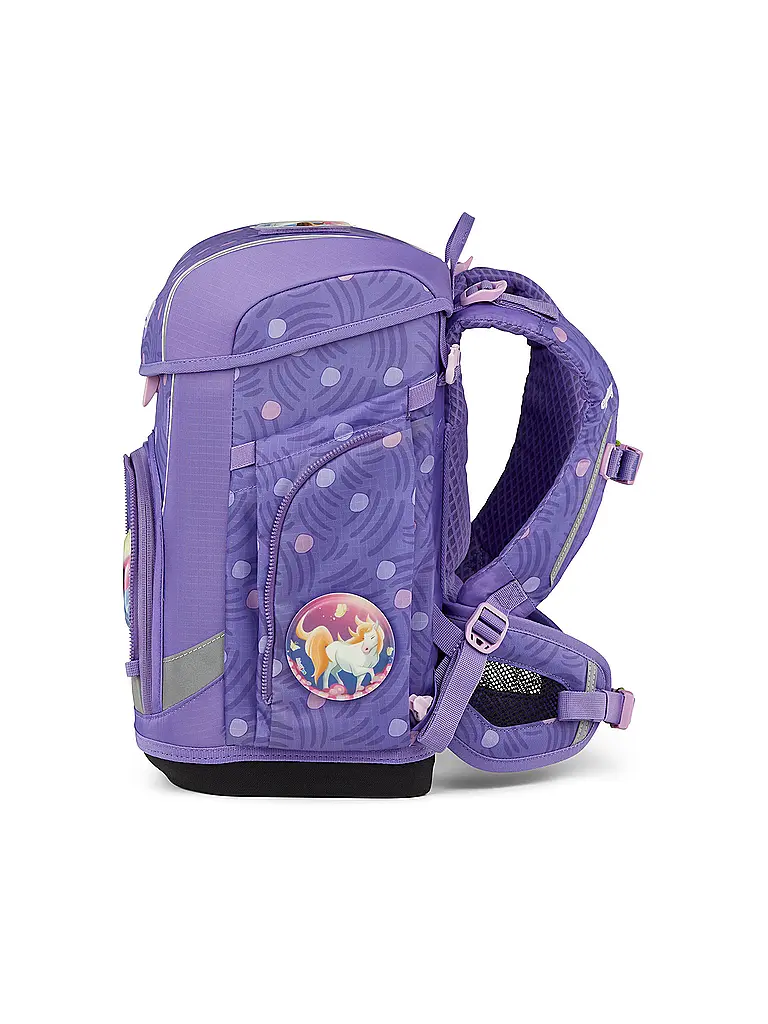 ERGOBAG | Set de mochila escolar de 5 piezas CUBO LIGHT PonyBäradies |