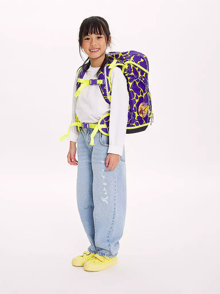 ERGOBAG | Set de mochila escolar de 5 piezas CUBO Lumi SuBärkraft |