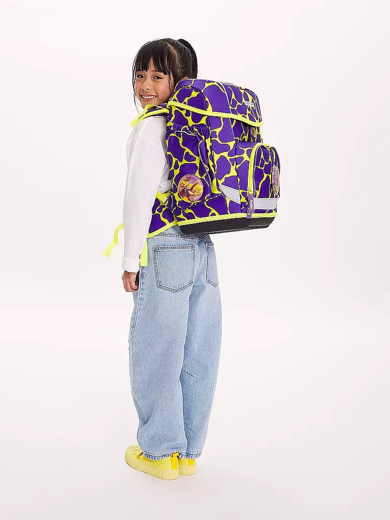 ERGOBAG | Set de mochila escolar de 5 piezas CUBO Lumi SuBärkraft |