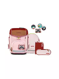 ERGOBAG | Set de mochila escolar de 5 piezas CUBO PfadfindBär | Multicolor