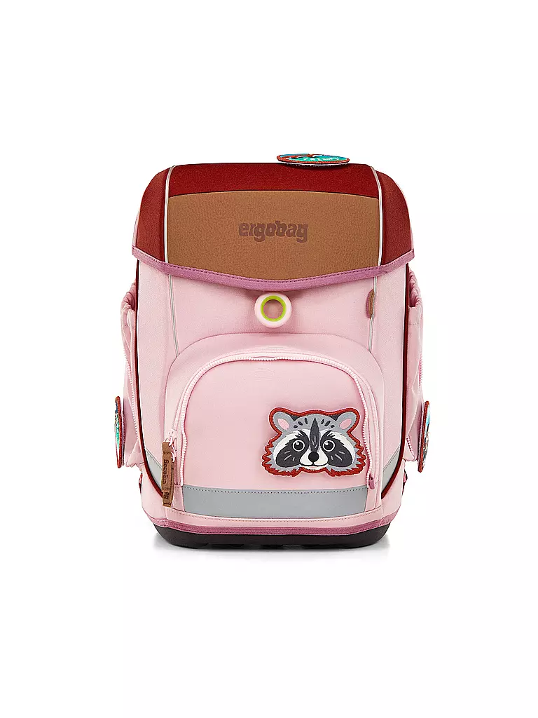 ERGOBAG | Set de mochila escolar de 5 piezas CUBO PfadfindBär | Multicolor