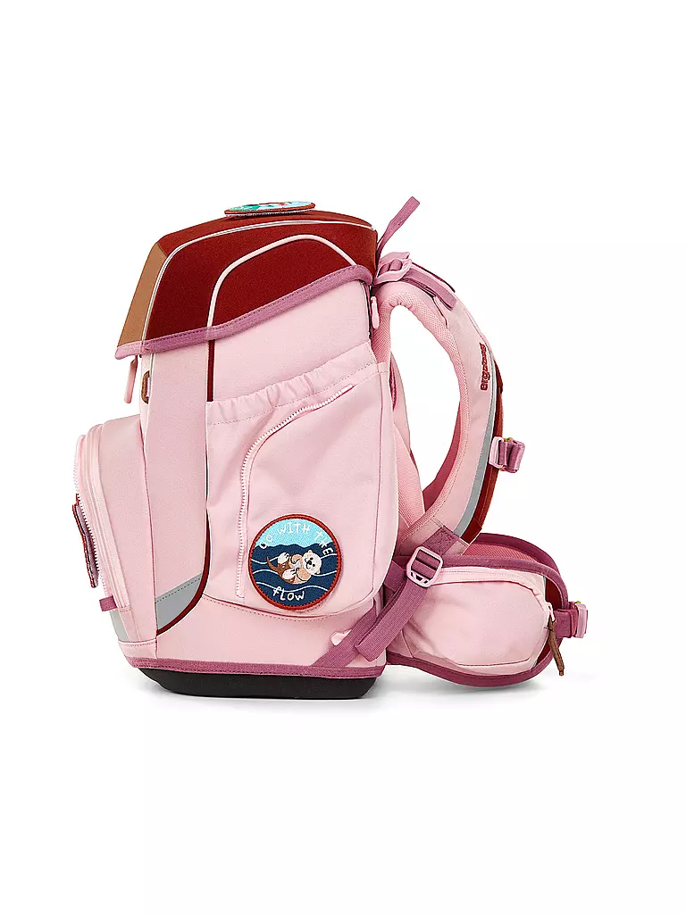 ERGOBAG | Set de mochila escolar de 5 piezas CUBO PfadfindBär | Multicolor