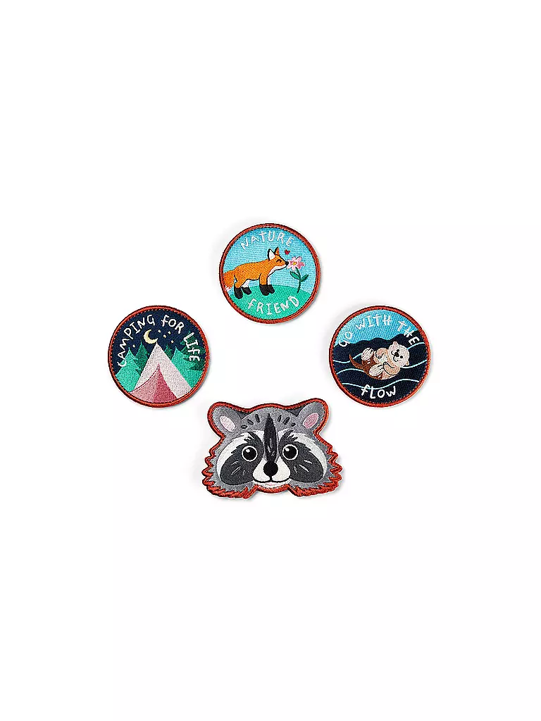 ERGOBAG | Set de mochila escolar de 5 piezas CUBO PfadfindBär | Multicolor