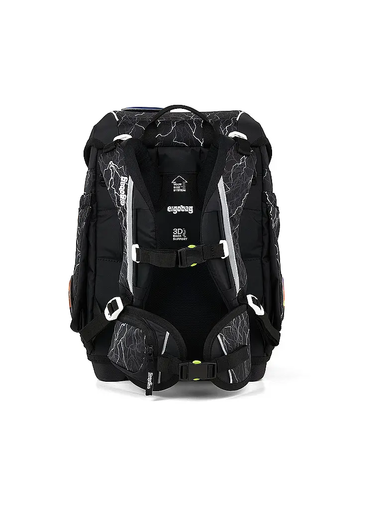 ERGOBAG | Set de mochila escolar de 5 piezas CUBO Super ReflektBär 2026 |