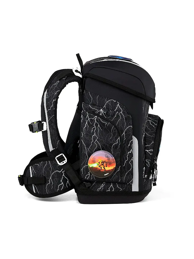 ERGOBAG | Set de mochila escolar de 5 piezas CUBO Super ReflektBär 2026 |
