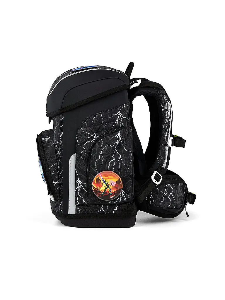 ERGOBAG | Set de mochila escolar de 5 piezas CUBO Super ReflektBär 2026 |