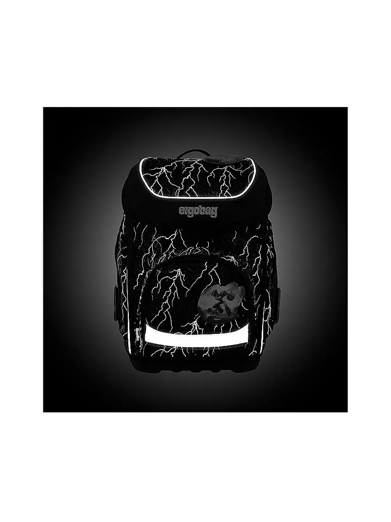 ERGOBAG | Set de mochila escolar de 5 piezas CUBO Super ReflektBär 2026 |