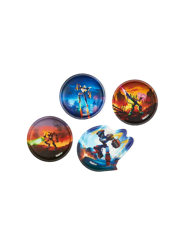 ERGOBAG | Set de mochila escolar de 5 piezas CUBO Super ReflektBär 2026 |