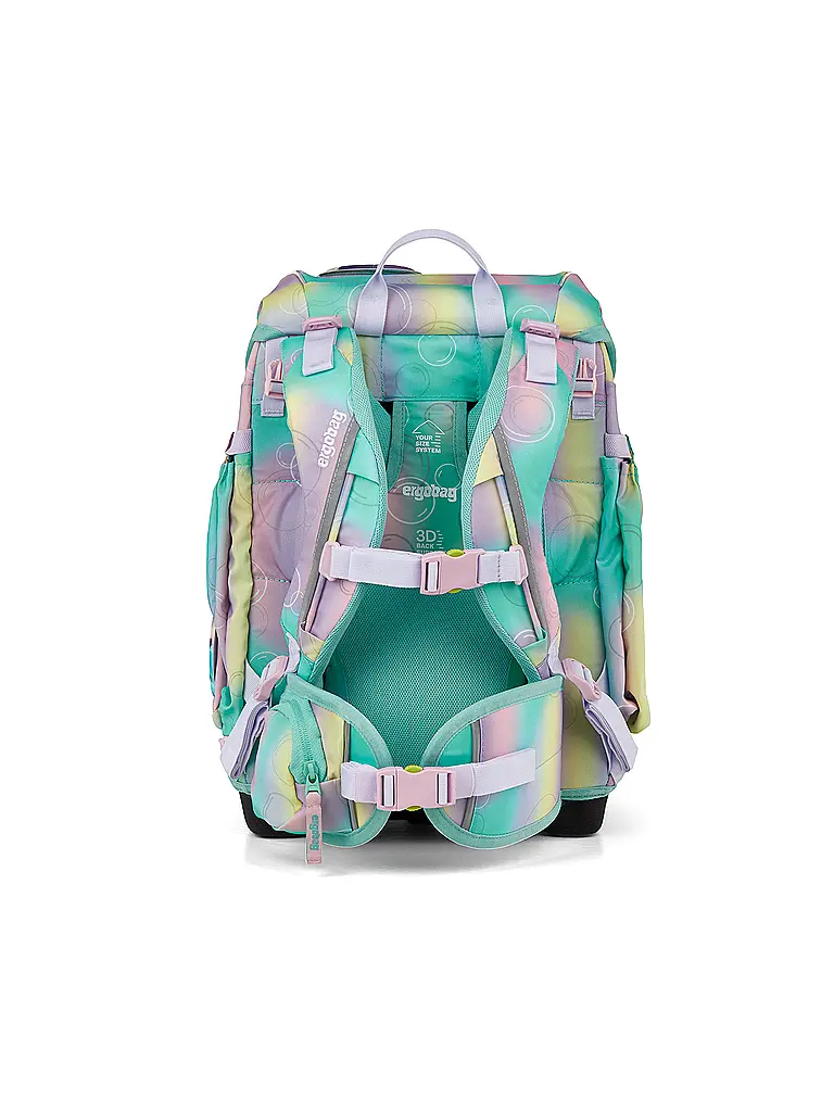 ERGOBAG | Set de mochila escolar de 5 piezas CUBO ZauBärwelt 2026 | 
