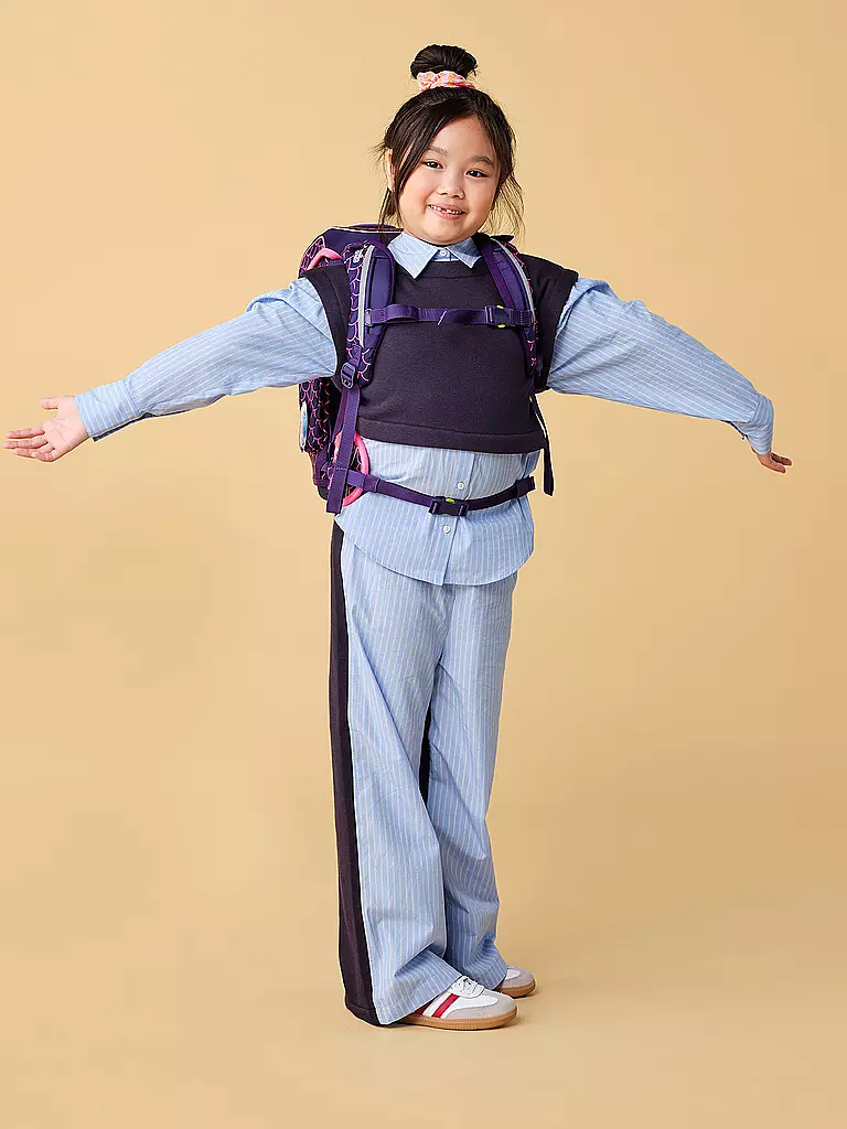 ERGOBAG | Set de mochila escolar de 5 piezas CUBO |