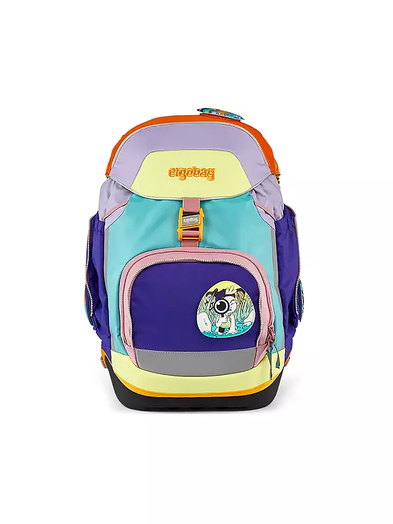 ERGOBAG | Set de mochila escolar de 5 piezas Pack Natur Bärlebnis | Multicolor