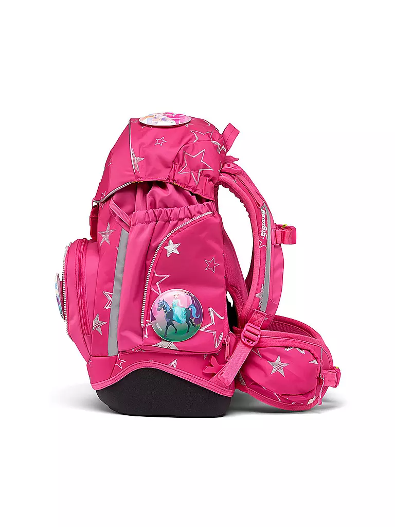 ERGOBAG | Set de mochila escolar de 6 piezas - SternzauBär | Fucsia